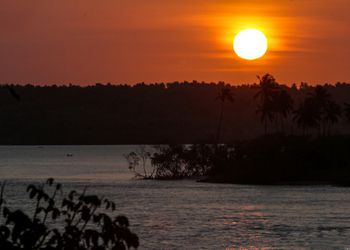 Pôr do Sol na Lagoa e Guaraíras
