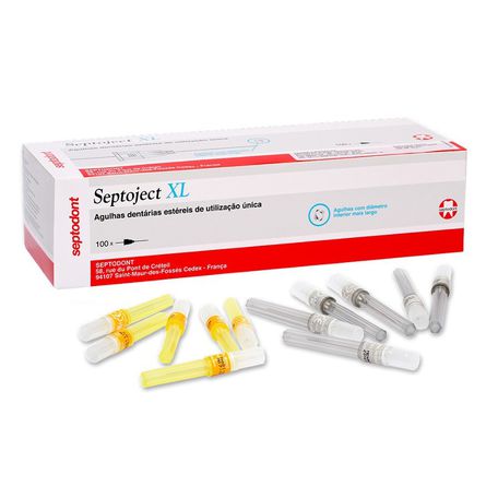 AGULHA GENGIVAL SEPTOJECT XL CURTA 30G 23MM