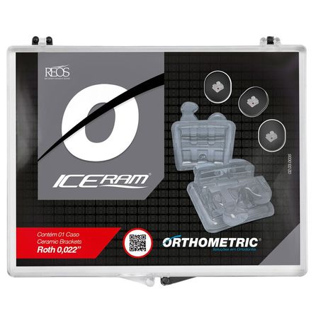 BRÁQUETE CERÂMICO ICERAM CONJUNTO 5X5 - ROTH 0,022''