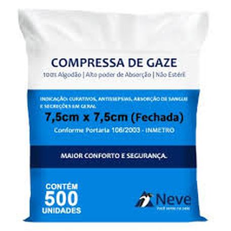 COMPRESSA DE GAZE 11 FIOS